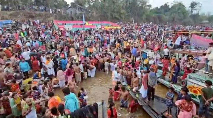 তাহিরপুরে যাদুকাটা নদীতে গঙ্গাস্নানে গিয়ে একজনের মৃত্যু